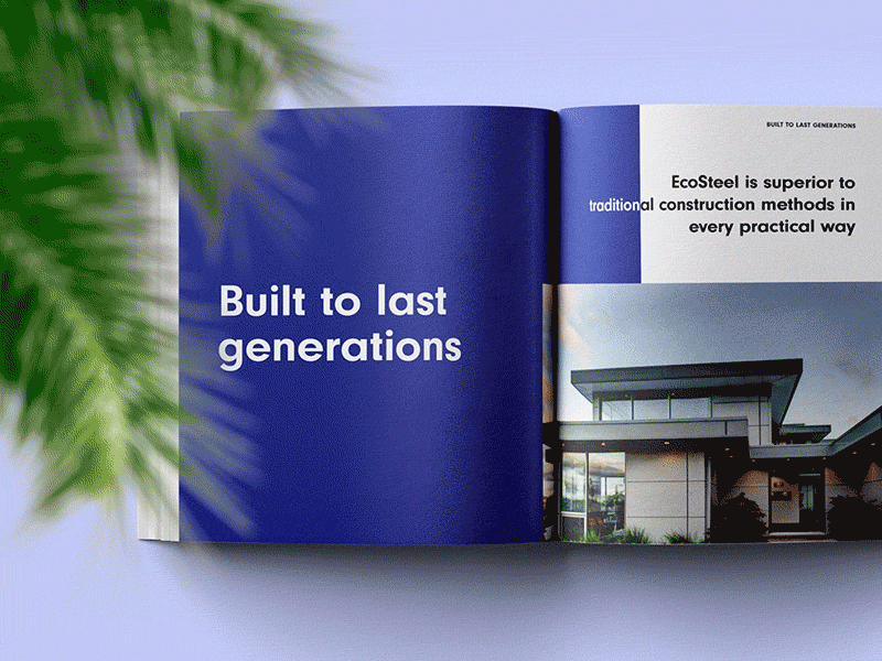 Example of EcoSteel Product Catalog