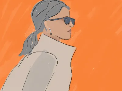 She believed she could, so she did character female illustration international womens day woman