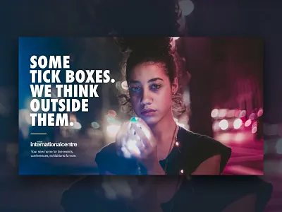 EVENTS REDEFINED: We know our clients... brand campaign design marketing poster ui