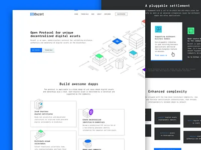 0xcert web design blockchain crypto digital fintech ico icons internet network protocol security web
