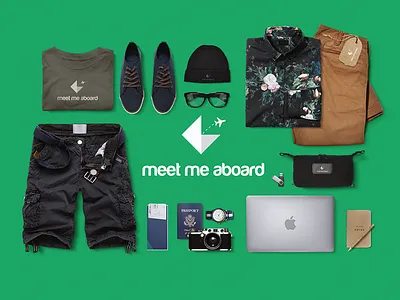 Meet Me Aboard Branding fly holidays on the way plane repiano travel traveller trip