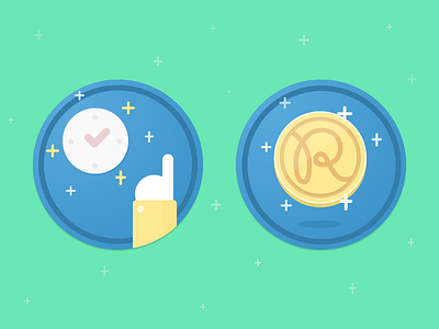 Membership icons icons illustration
