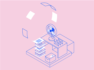 Isometric Illustration geometric illustration isometric