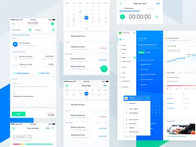 Fiskl Online SME Finance Platform chart crm dashboard finance invoicing light management money stats system