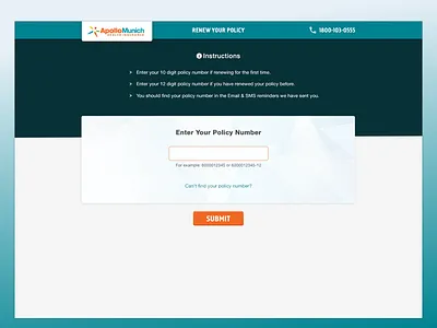Policy Renewal accident cover dengue health insurance policy renew
