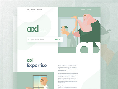 WIP: Health Care Service Web & App app care color creative design doctor gradient health social social ui ui ux
