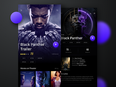 Panther ticket；uiux