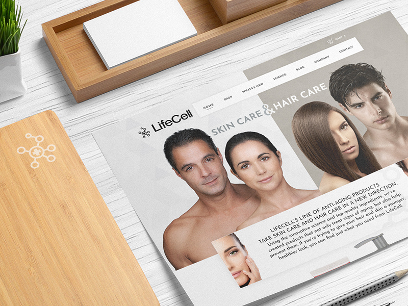 Example of LifeCell Corp Site