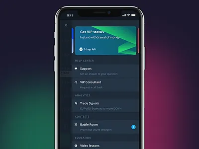 Overlay ad app banner cards center ios iphone overlay simple ui x