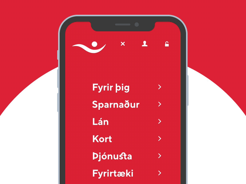 Mobile Menu figma gif interaction menu mobile principle prototype