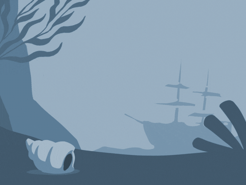 The Diver and the sea. crab diver hermit crab sea wreck