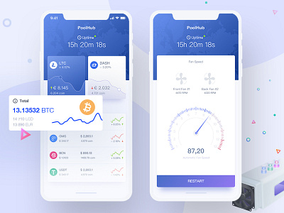 Poolhub android animated app designer icon icons illustrations interaction design material design prototyping ui user experience ux