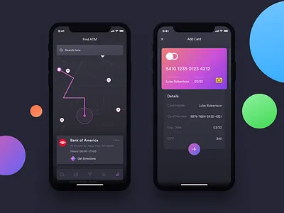 Conceptual Financial App 4 admin panel android animation app chart colorful creative design dashboard data science design financial graph illustration ios minimal mobile app product typography ui ux