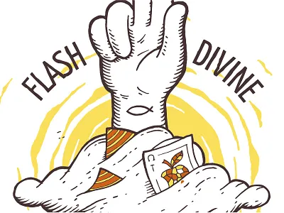 Snowboard Graphic church god graphic illustration poker print snowboard