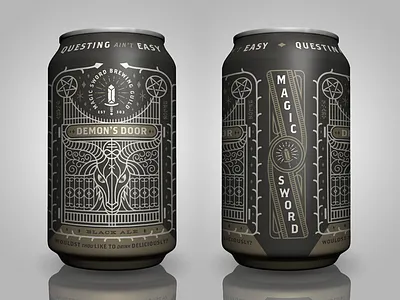Demon's Door baphomet brewery demons door devil evil gate hell magic sword occult pentagram satan