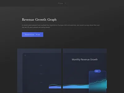 Folio Detail blue dark detail folio portfolio website window