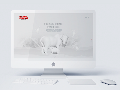 Milk Landing Page action dramatic emotion milk repiano splash