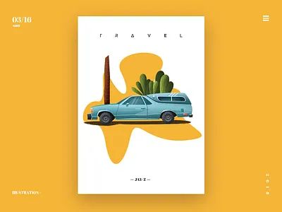 car car illustration yellow