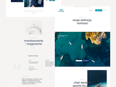 CB 2.25 - Landing page landing page motor boat sail sailing yacht