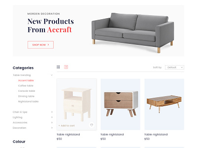 Product Categories categories creative interaction minimalist product ui uidesign