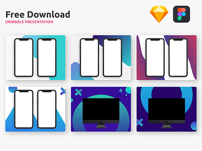 Dribbble Presentation Free Download dribbble presentation free backgrounds free download freebie