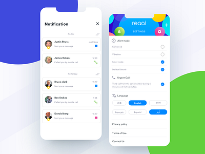 Notification and settings ai buy cart chat conversation natural os payment shopping ui ux white