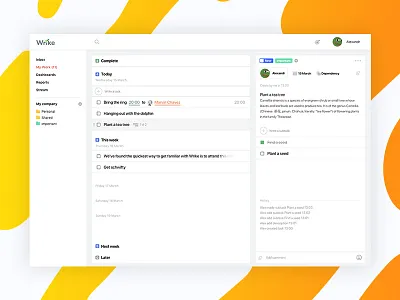 Manage project project task tracker web wrike