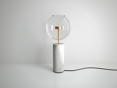 Soffio Lamp 3d 3d artist 3d designer c4d cinema 4d design glass hdri interior lighting marble model octane realism render