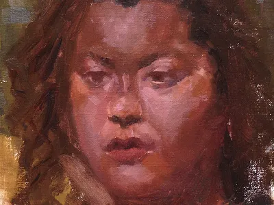 Thinking art artwork character drawing fine art illustration life drawing oil painting portrait realism sketch