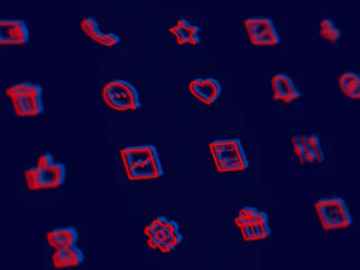 Icon to practice design icon sketch