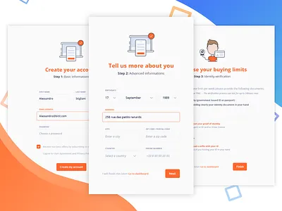 Bitit register bitcoin bitit crypto cryptocurrency ethereum register ui user experience ux
