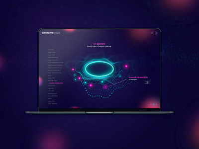 Jonathan Larradet 81 aaa abstract design drive game threejs ui ux webgl website