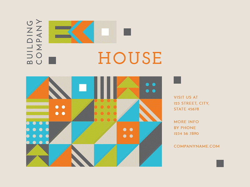 Eco House | Modern and Creative Templates Suite banner editable flyer poster print promo social media