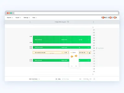 Time Doctor Time Log Flow