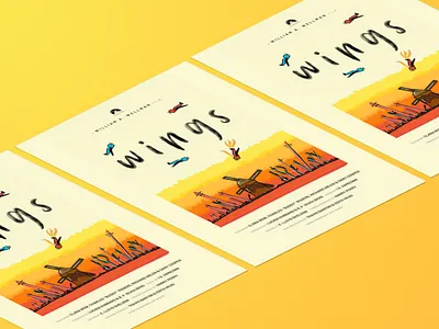 Wings (1927) - Reimagined Poster design film movie planes poster print wings