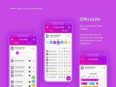 OfficeLife app ios iphonex life mobile office