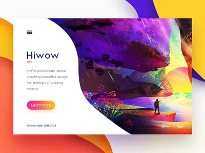 Adventure Illustration colour adventure fiction ui illustration landscape planet scenery science theme space gradient universe mountain