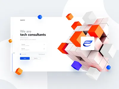 Login Page cms dashboard design login page signup ui web