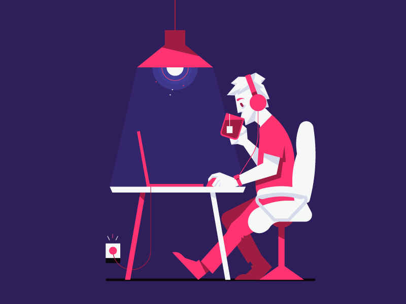 Working by waldek on Dribbble