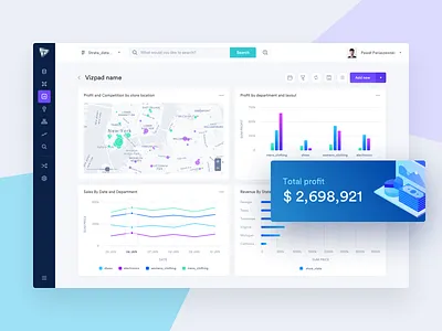 AI-Powered Analytics Platform analytics big data charts dashboard design interface platform ui ux