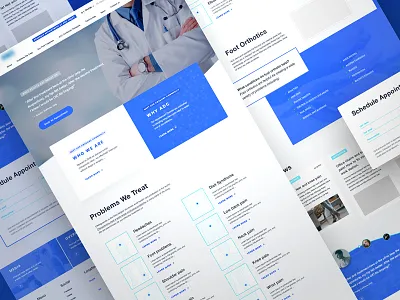 Schedule Appointment Websites/Doctor/Clinic appointment clinic design doctor examination hospital medical schedule web