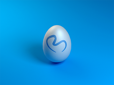 Bon Easter 3d blender bontouch easter egg lowpoly modeling