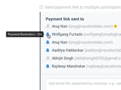 Toggle Reminders interaction minimal toggle tooltip ux