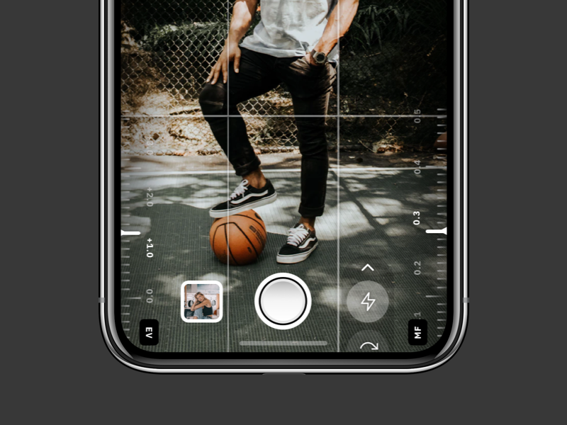 Example of Light Manual Camera App
