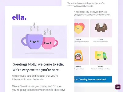 Freebie - 12 Responsive Email Templates for Adobe XD adobe xd email templates freebie responsive responsive email templates xd