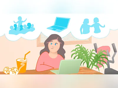 Types of layouts for storyboards/customer journeys character sheet characters customer journey expression illustration moods vector illustration