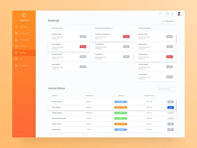 HeadChef | Light Dashboard chef dashboard light management restaurant vietnam