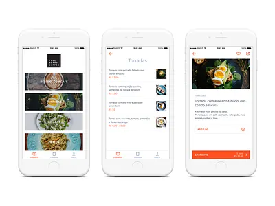 Bitee Restaurant App app clean figma minimalist mobile mobile design typography