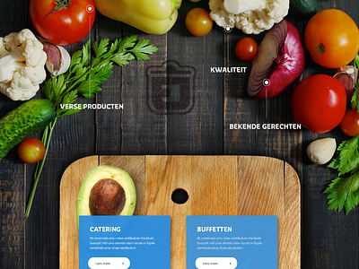 Website catering company catering food kitchen responsive web webdesign website