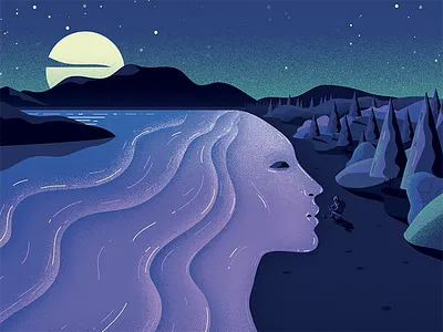 Silkie Stout – bottle artwork beer brewery label landscape packaging product scotland texture vector view